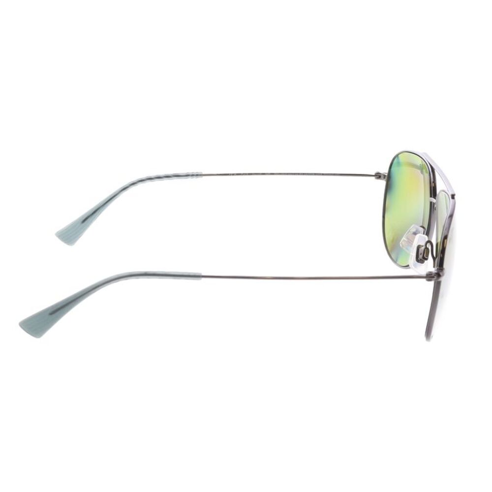 Maui Jim MJ0665S002 Titanium Aviator Sunglasses Green Gradient Polarized - Picture 4 of 5